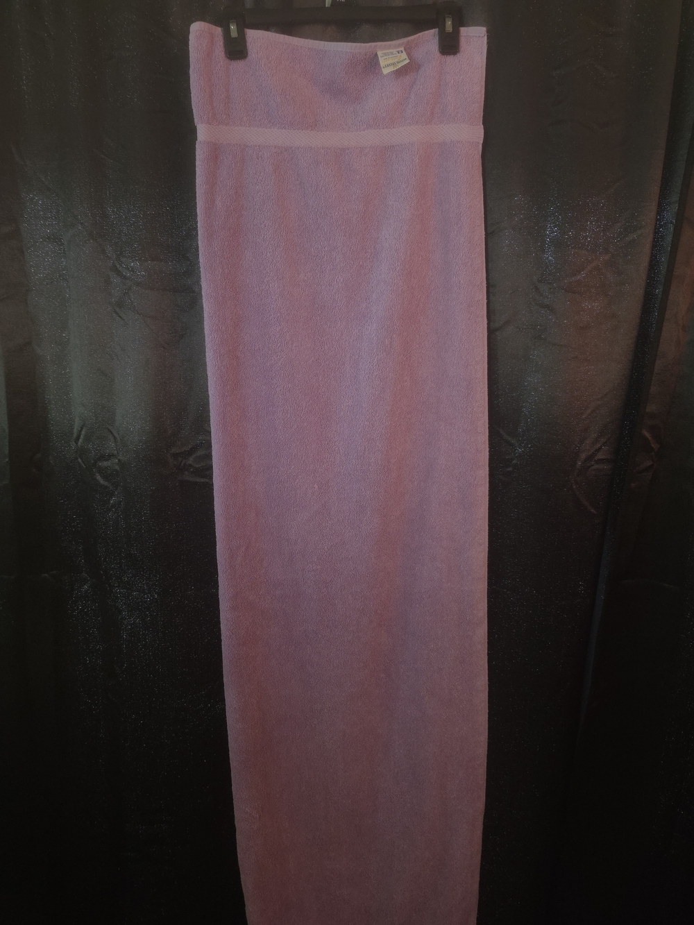 Vintage Royal Velvet By Fieldcrest Purple Bath Towel 100% Cotton Plush Absorbent